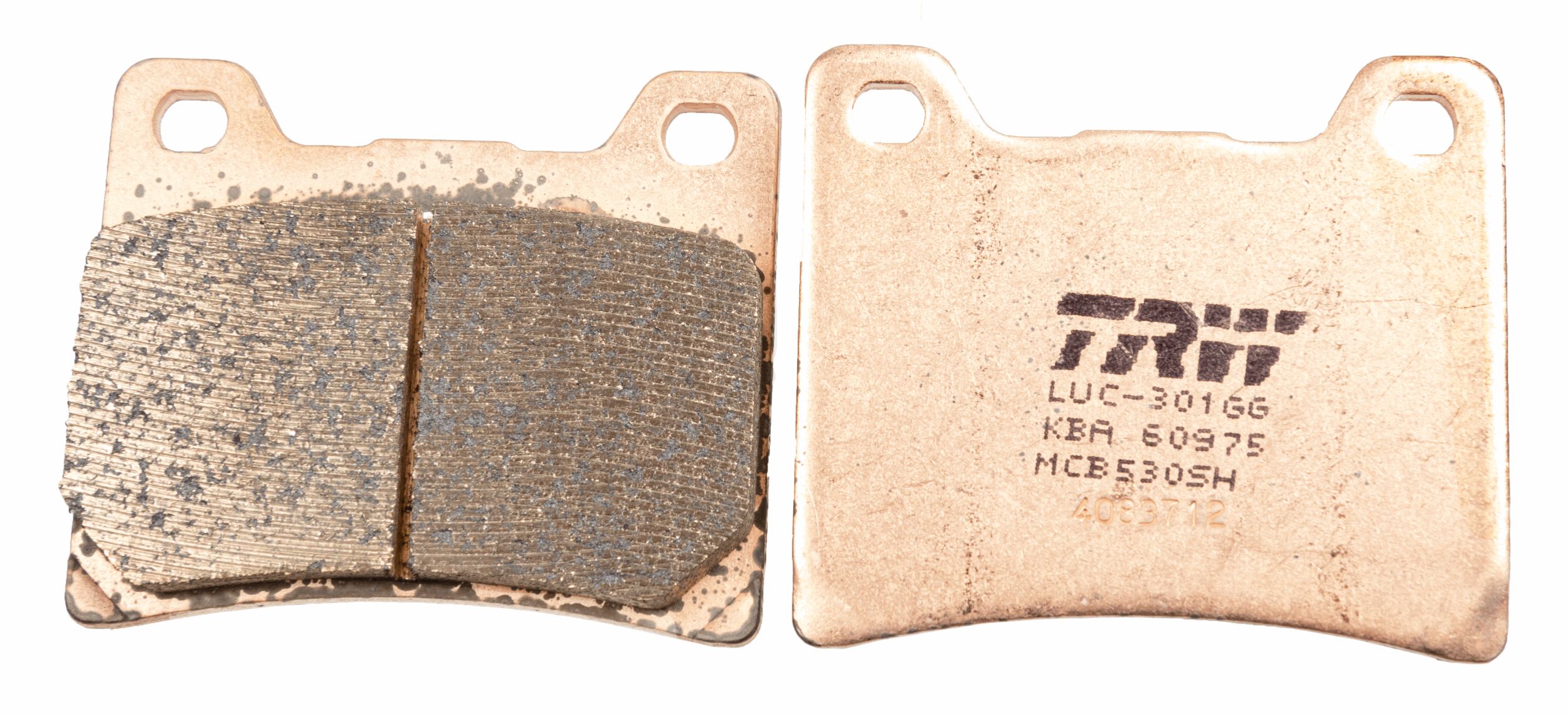 Комплект гальмівних накладок, дискове гальмо   MCB530SH   TRW