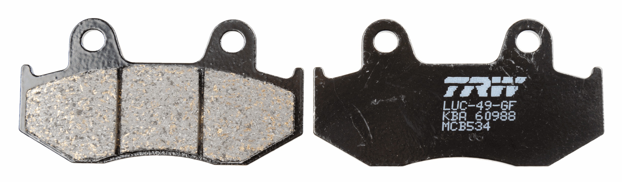 Комплект гальмівних накладок, дискове гальмо   MCB534   TRW