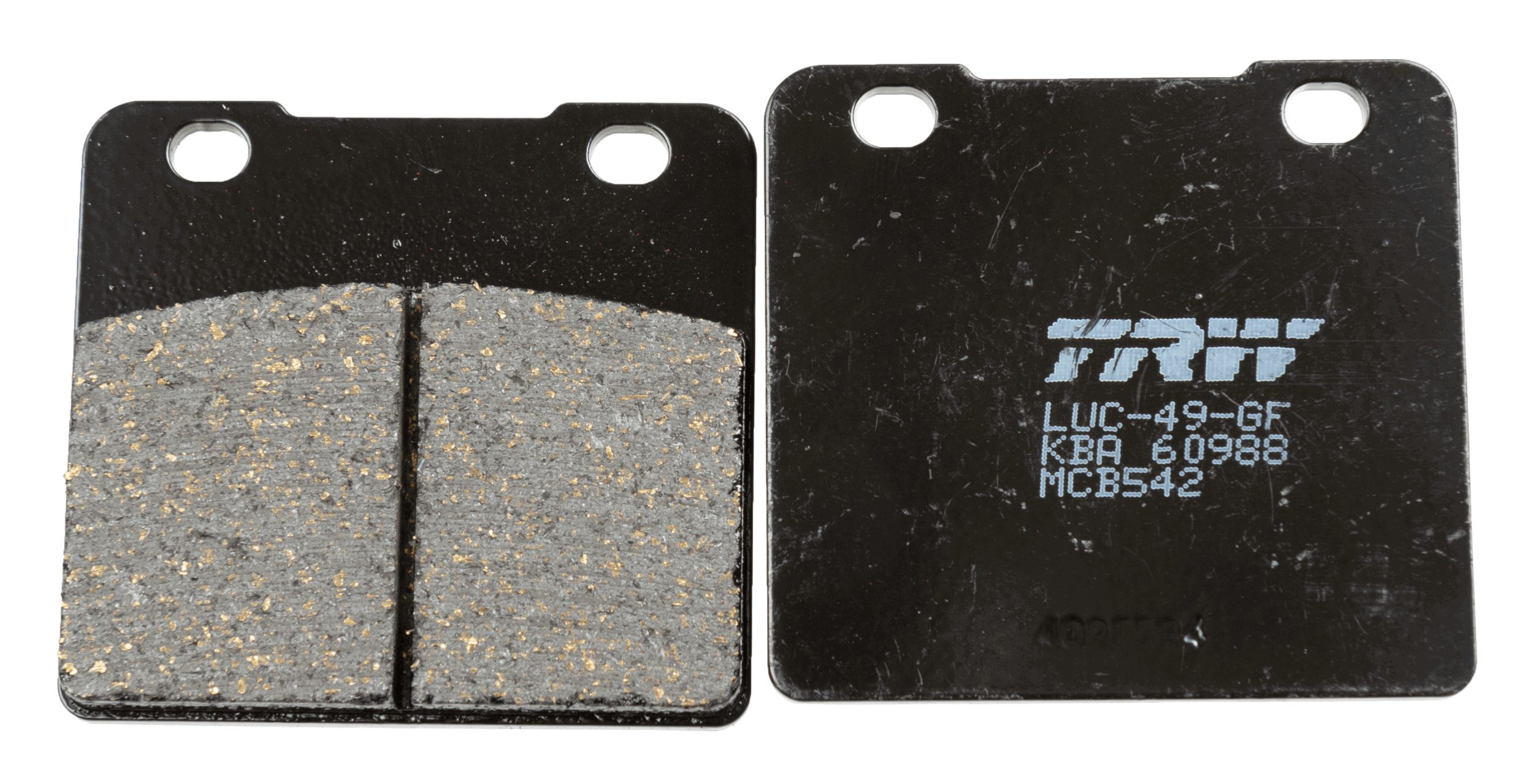 Комплект тормозных колодок, дисковый тормоз   MCB542   TRW