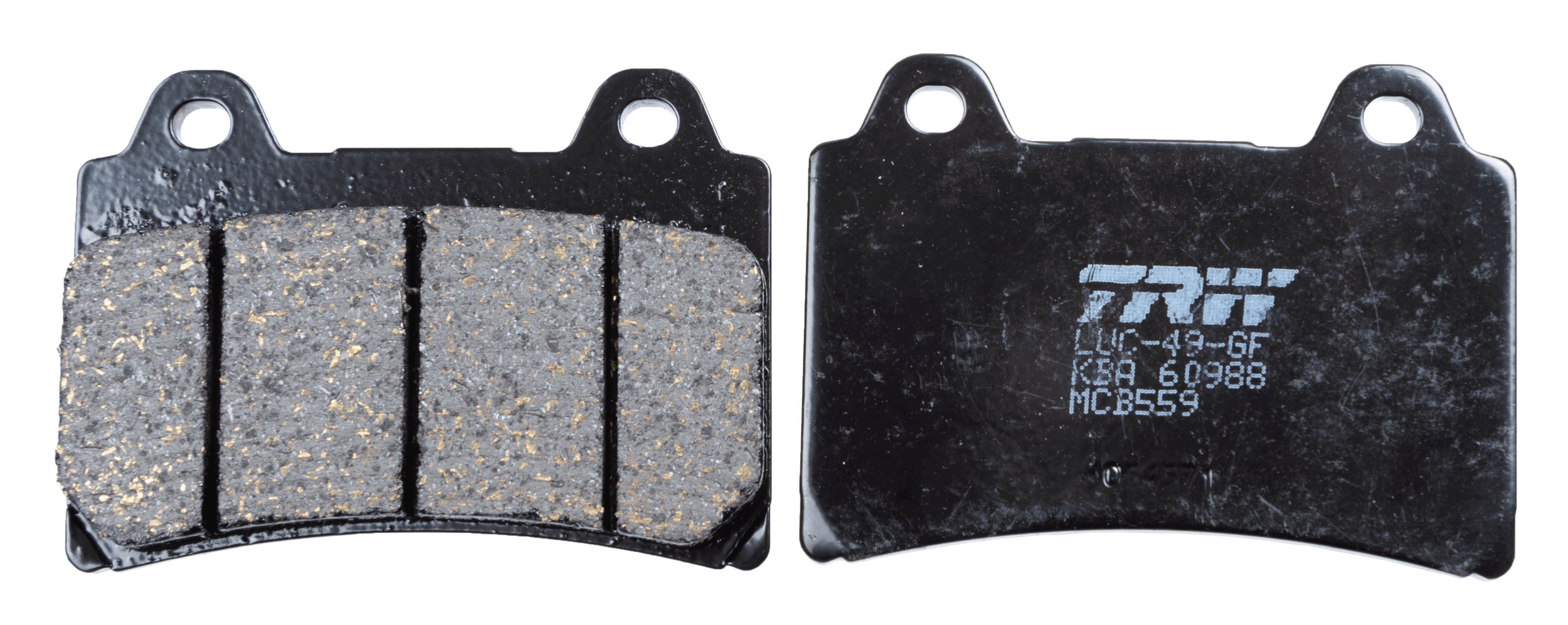 Комплект тормозных колодок, дисковый тормоз   MCB559   TRW