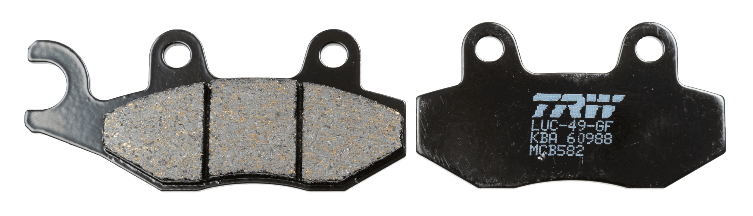 Комплект тормозных колодок, дисковый тормоз   MCB582   TRW