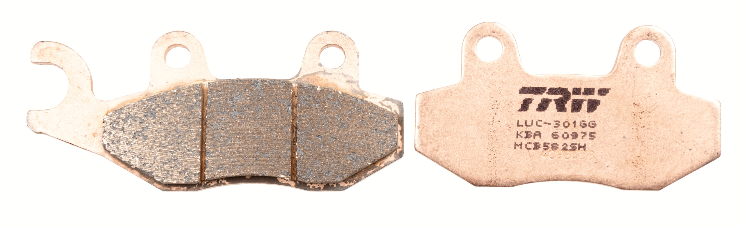 Комплект тормозных колодок, дисковый тормоз   MCB582SH   TRW