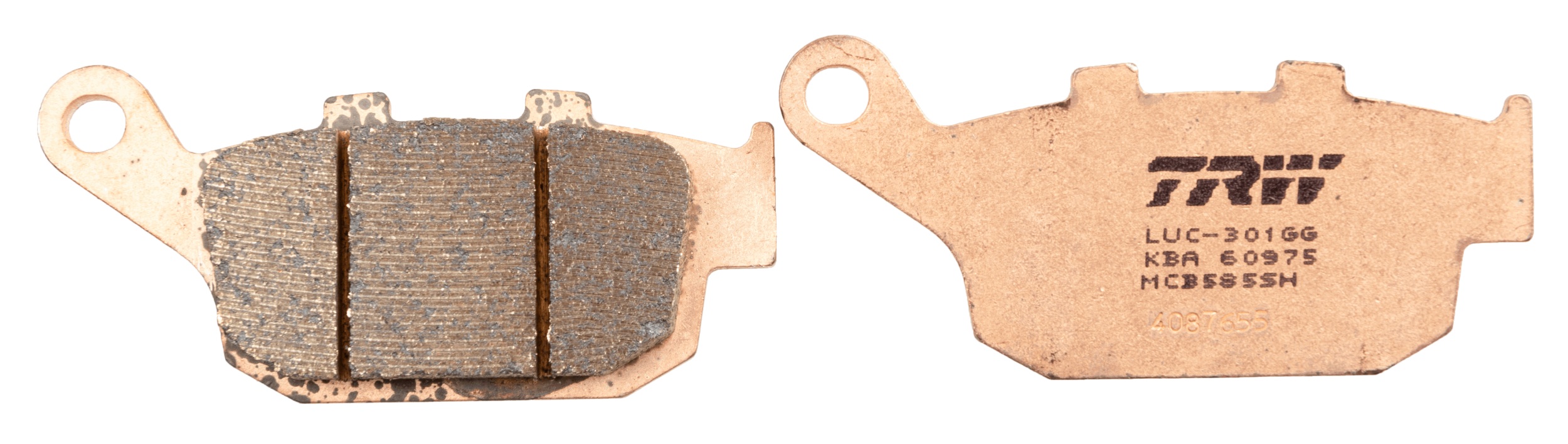 Комплект гальмівних накладок, дискове гальмо   MCB585SH   TRW