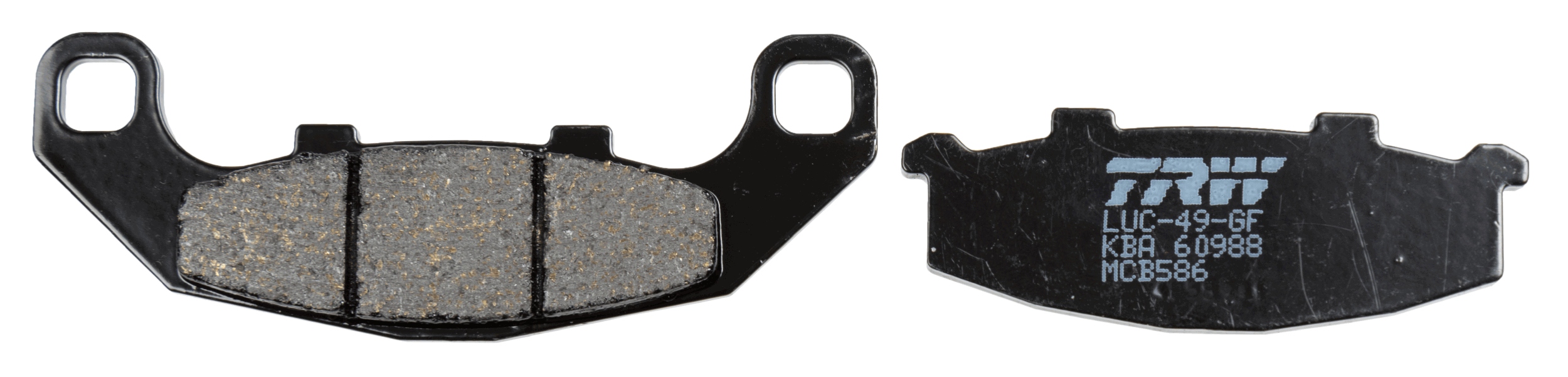 Комплект гальмівних накладок, дискове гальмо   MCB586   TRW