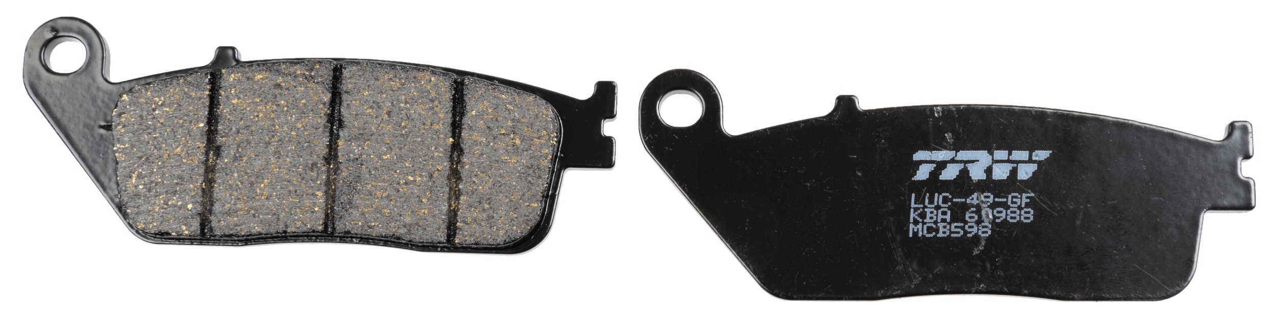 Комплект гальмівних накладок, дискове гальмо   MCB598   TRW