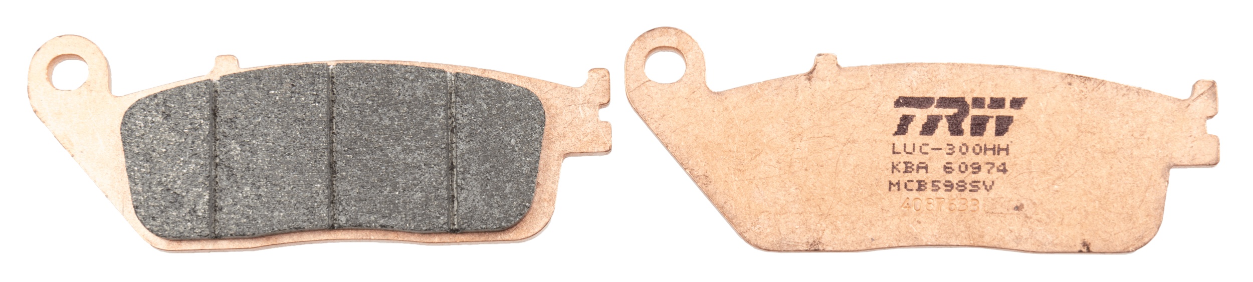 Комплект гальмівних накладок, дискове гальмо   MCB598SV   TRW