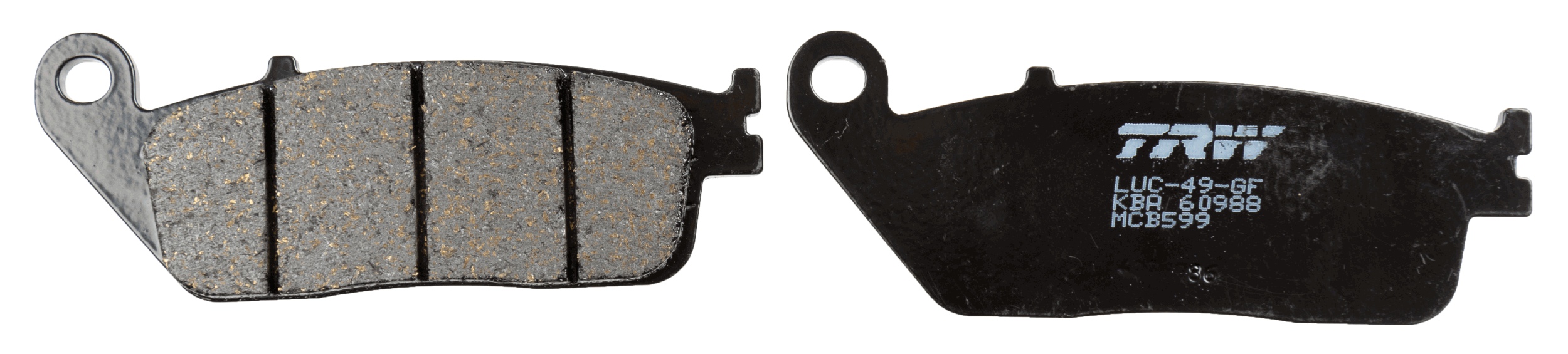 Комплект гальмівних накладок, дискове гальмо   MCB599   TRW