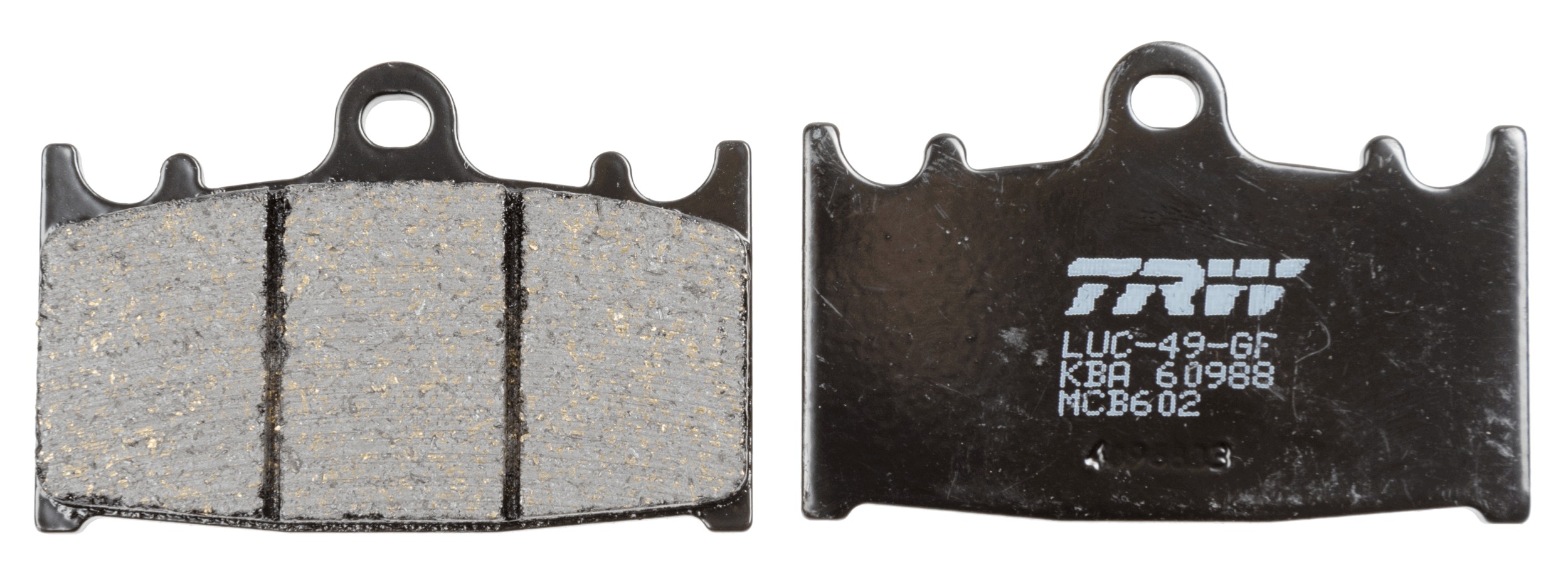 Комплект гальмівних накладок, дискове гальмо   MCB602   TRW