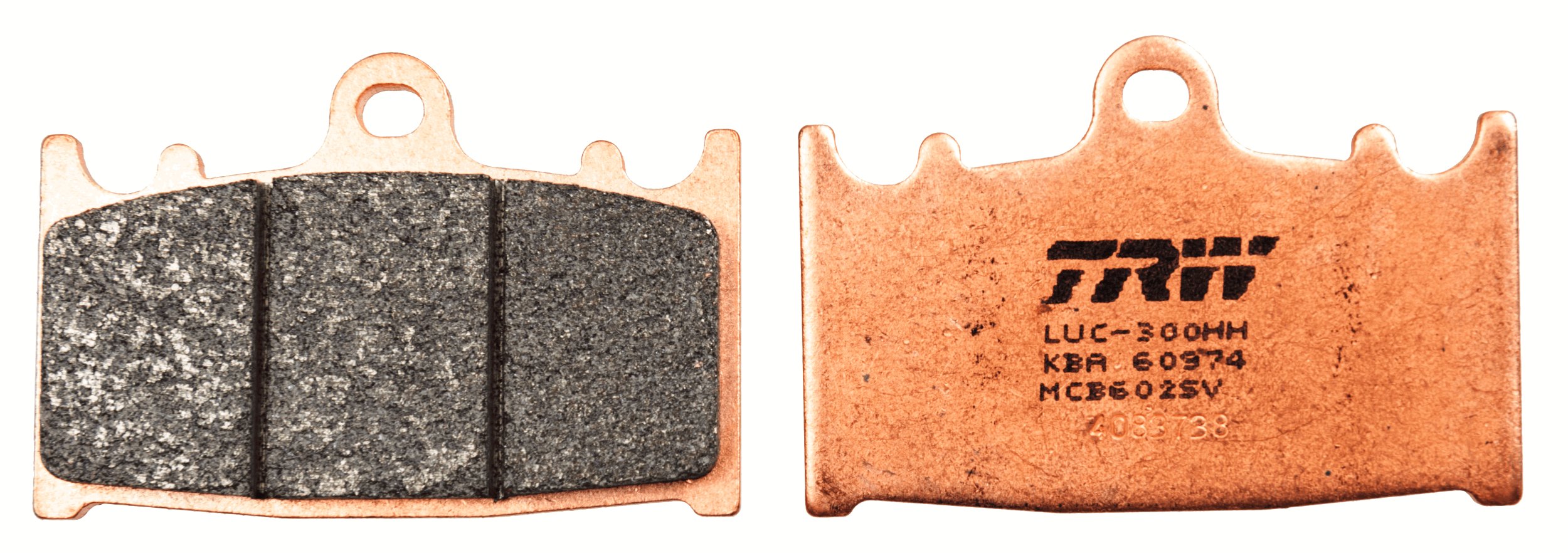 Комплект гальмівних накладок, дискове гальмо   MCB602SV   TRW