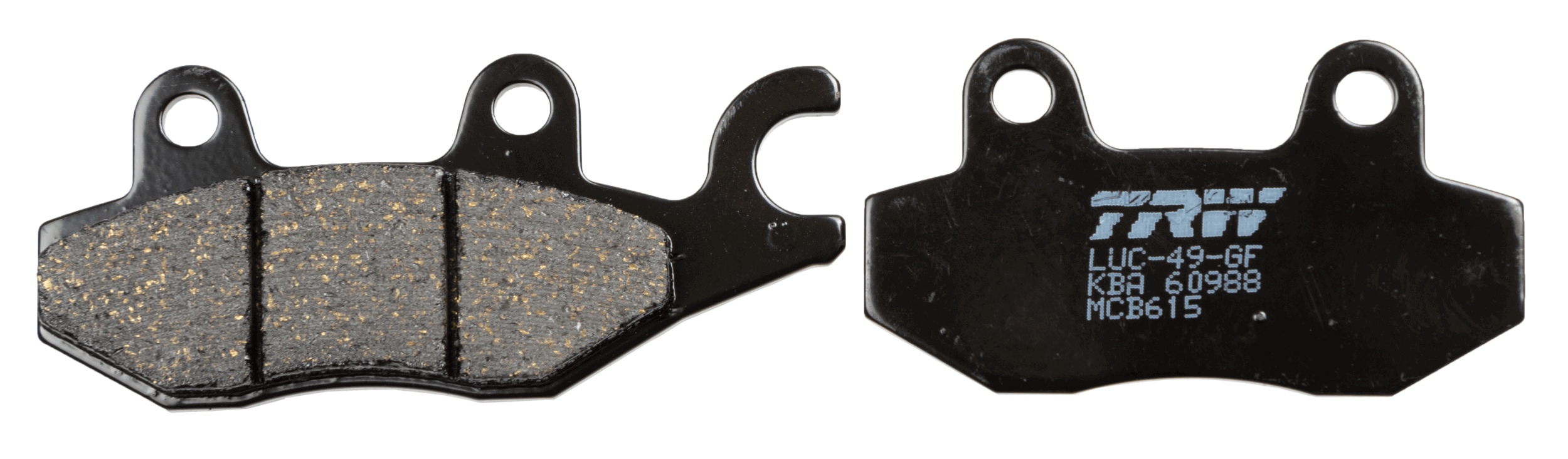 Комплект гальмівних накладок, дискове гальмо   MCB615   TRW