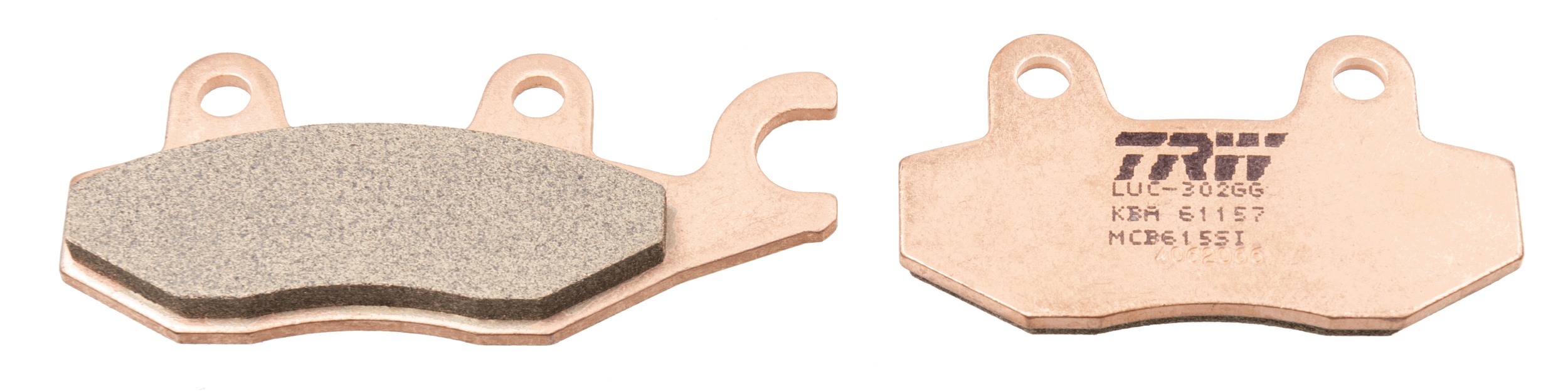 Комплект гальмівних накладок, дискове гальмо   MCB615SI   TRW