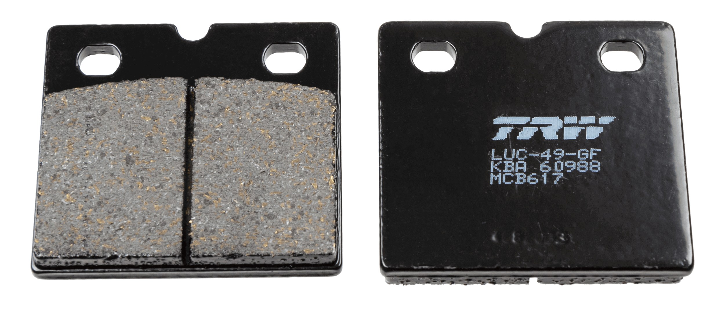 Комплект гальмівних накладок, дискове гальмо   MCB617   TRW