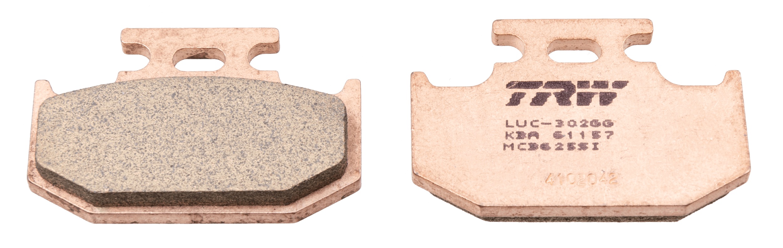 Комплект гальмівних накладок, дискове гальмо   MCB625SI   TRW