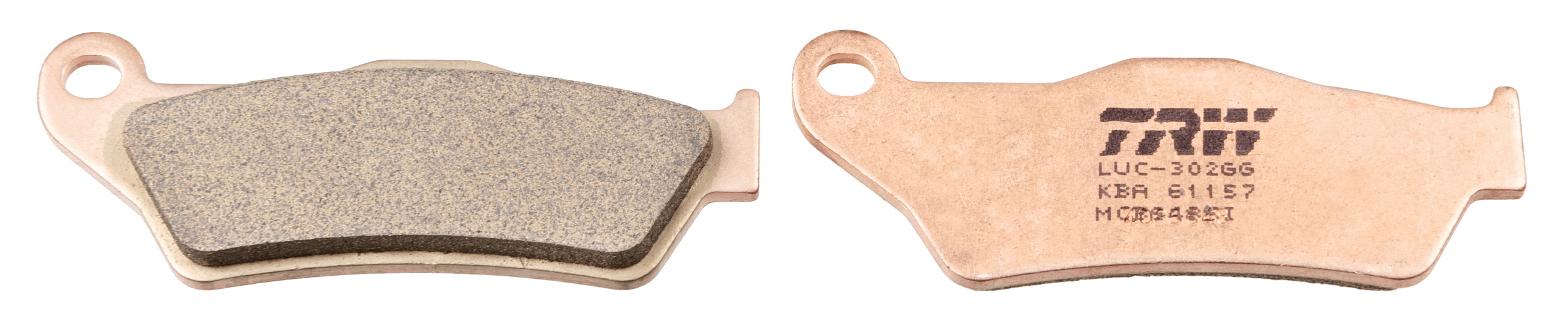 Комплект тормозных колодок, дисковый тормоз   MCB648SI   TRW