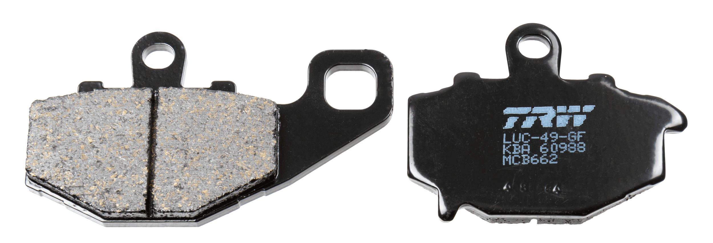 Комплект тормозных колодок, дисковый тормоз   MCB662   TRW