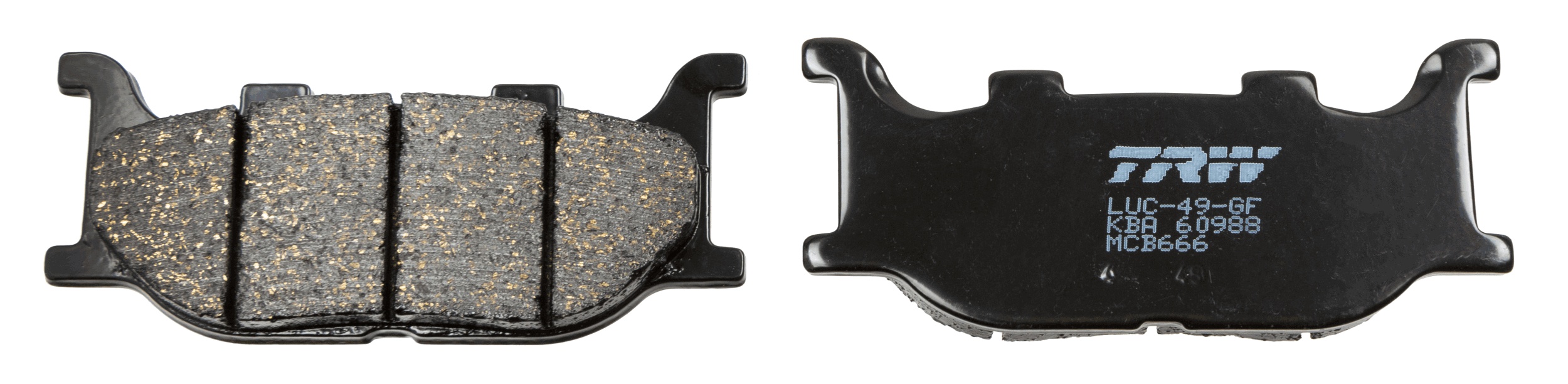 Комплект тормозных колодок, дисковый тормоз   MCB666   TRW