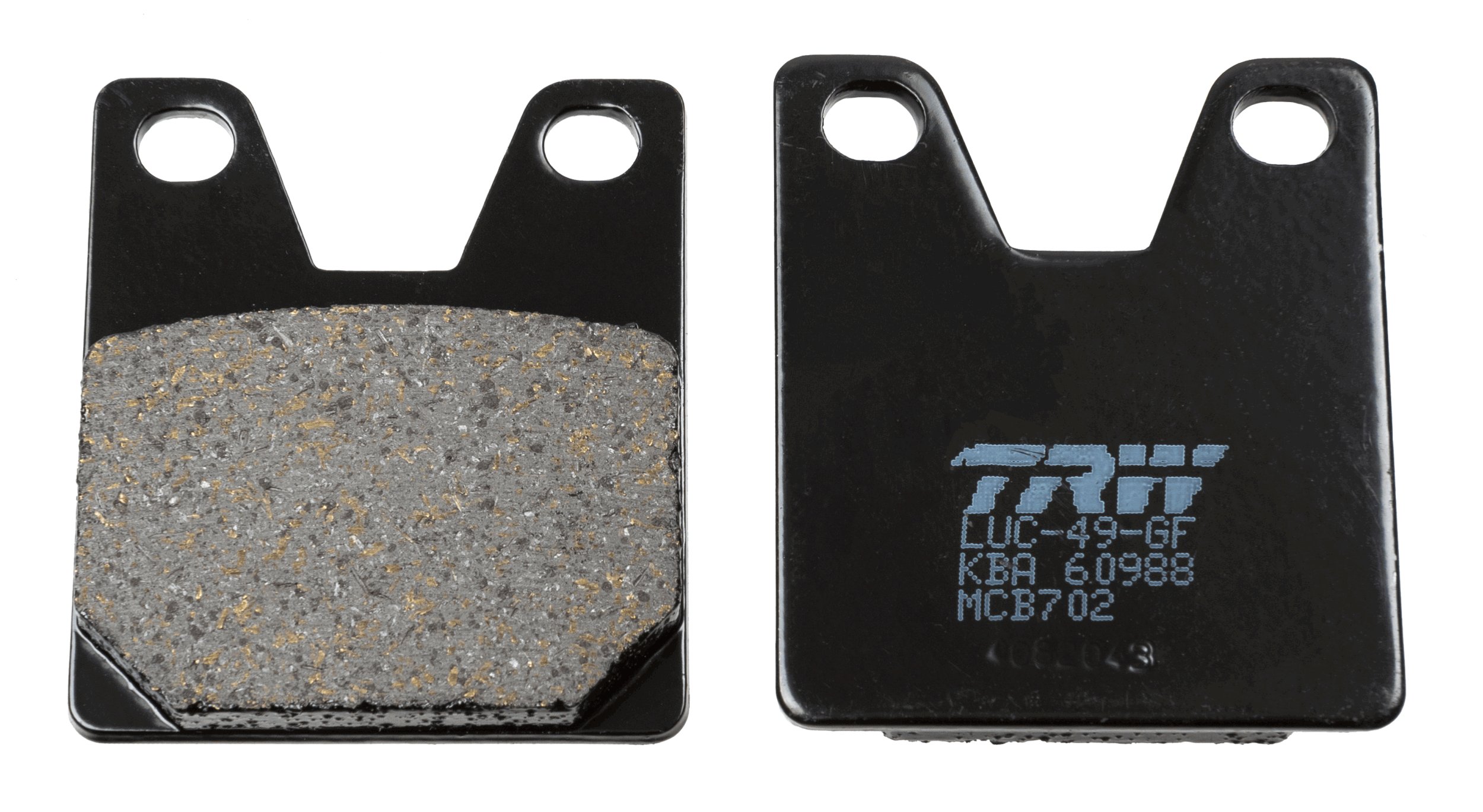 Комплект гальмівних накладок, дискове гальмо   MCB702   TRW