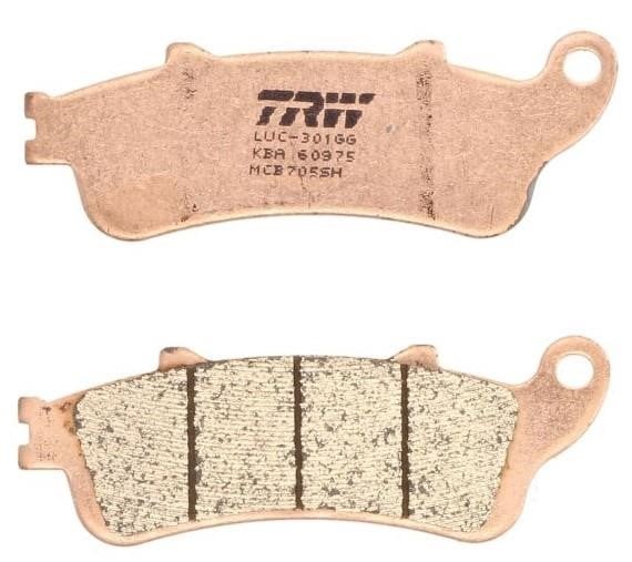 Комплект гальмівних накладок, дискове гальмо   MCB705SH   TRW