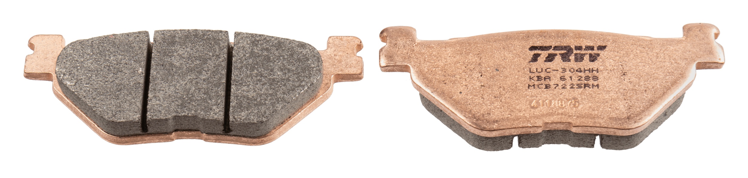 Комплект гальмівних накладок, дискове гальмо   MCB722SRM   TRW