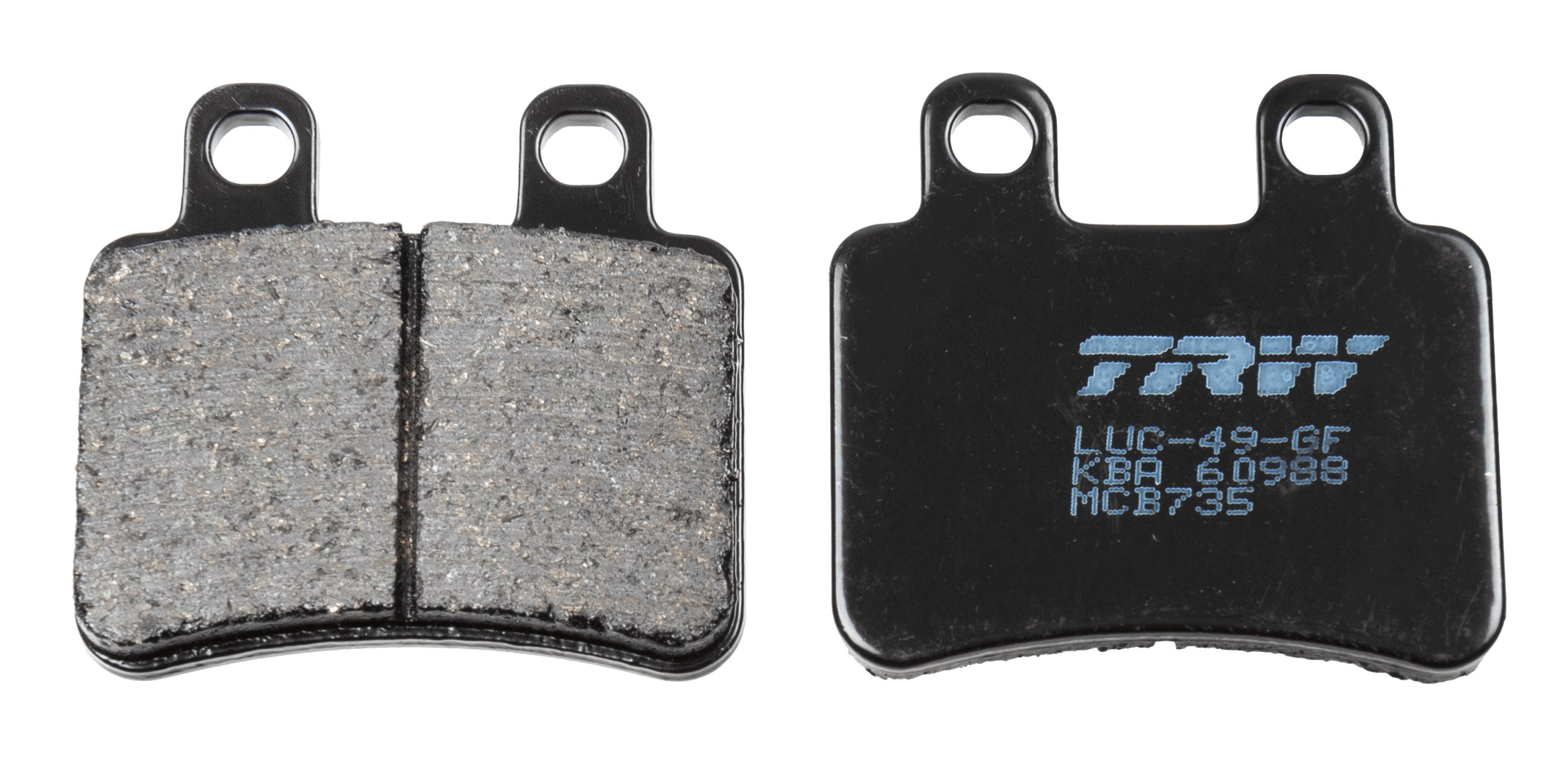 Комплект гальмівних накладок, дискове гальмо   MCB735   TRW