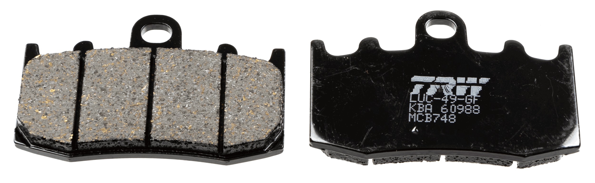 Комплект гальмівних накладок, дискове гальмо   MCB748   TRW