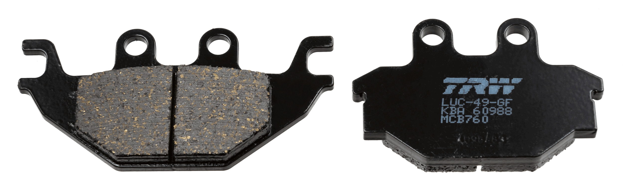 Комплект тормозных колодок, дисковый тормоз   MCB760   TRW