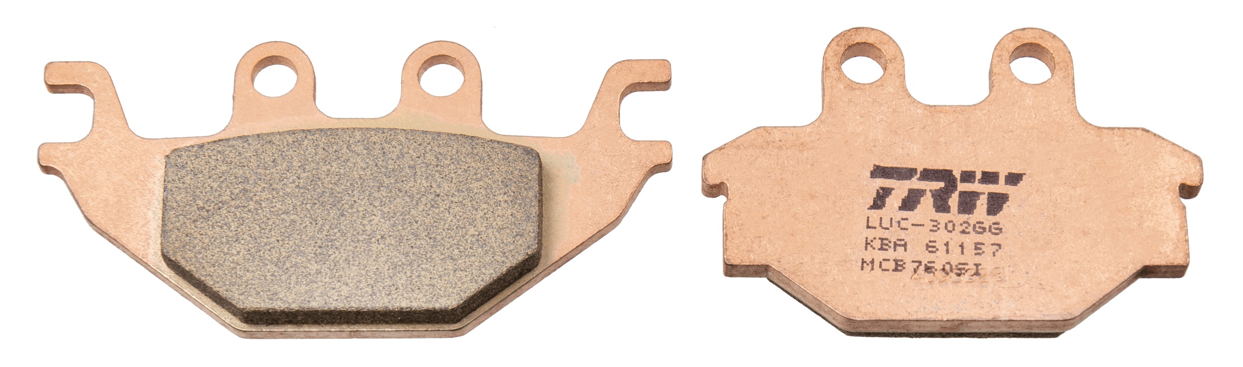 Комплект тормозных колодок, дисковый тормоз   MCB760SI   TRW