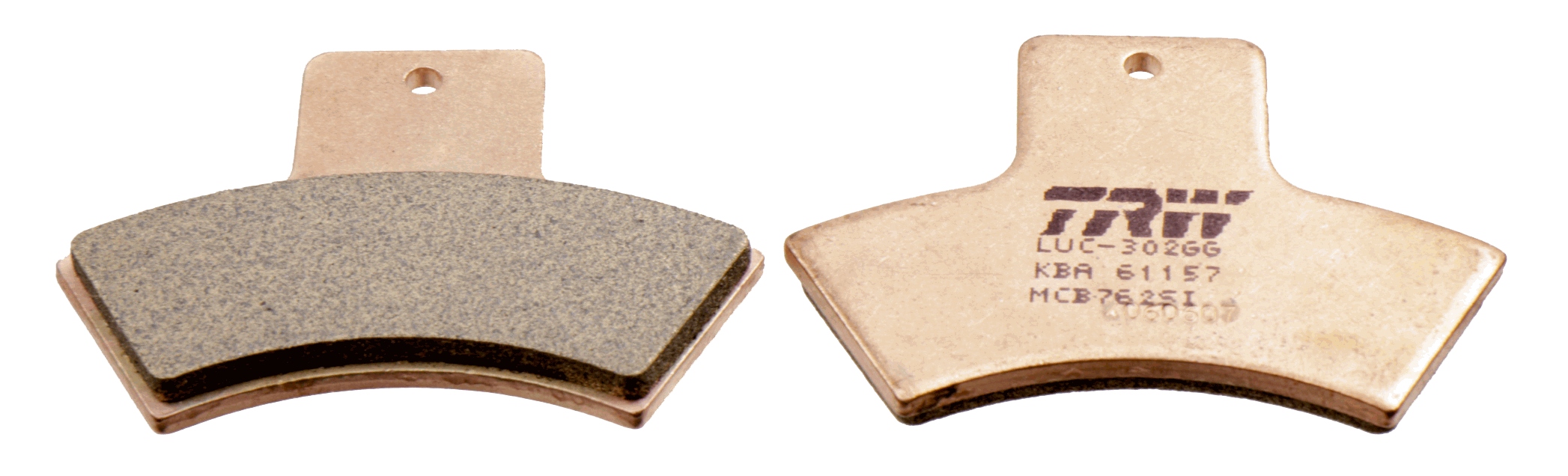 Комплект тормозных колодок, дисковый тормоз   MCB762SI   TRW