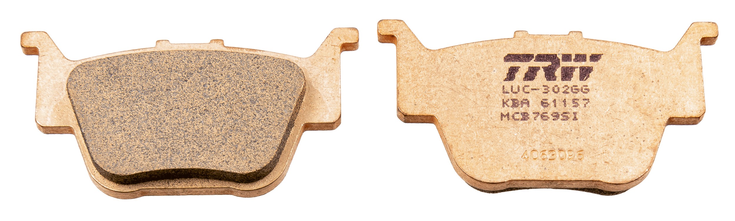 Комплект тормозных колодок, дисковый тормоз   MCB769SI   TRW