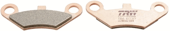 Комплект гальмівних накладок, дискове гальмо   MCB863SI   TRW