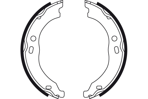 Комплект тормозных колодок, стояночная тормозная система GS8744 TRW #1