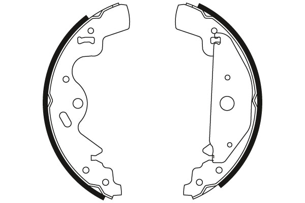 Комплект гальмівних колодок GS8477 TRW #1