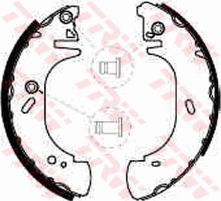 Комплект гальмівних колодок   GS8540   TRW