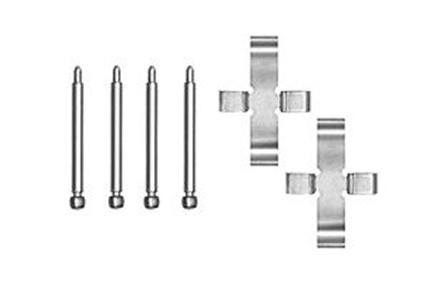 Комплект приладдя, накладка дискового гальма, TRW PFK198 Комплект приладдя, накладка дискового гальма, TRW PFK198