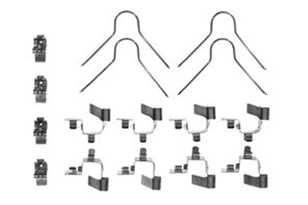 Комплект приладдя, накладка дискового гальма   PFK291   TRW