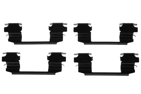 Комплект приладдя, накладка дискового гальма, TRW PFK538 Комплект приладдя, накладка дискового гальма, TRW PFK538