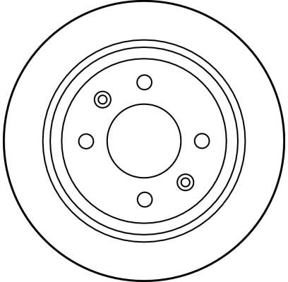 Тормозной диск DF1669 TRW #1