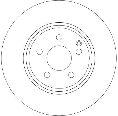 Тормозной диск DF4264 TRW #1