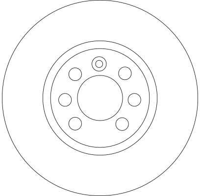 Гальмівний диск DF4426 TRW #1