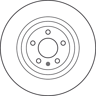 Тормозной диск DF4893S TRW #1