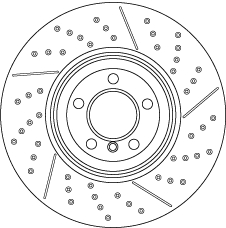 Тормозной диск, TRW DF6600S Тормозной диск, TRW DF6600S