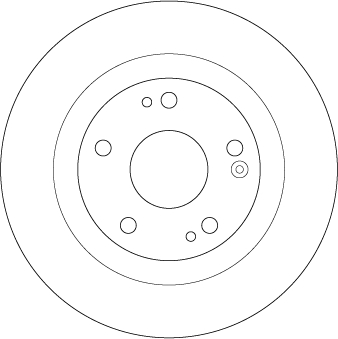 Гальмівний диск   DF6705   TRW