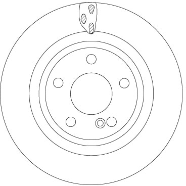 Гальмівний диск   DF6887   TRW