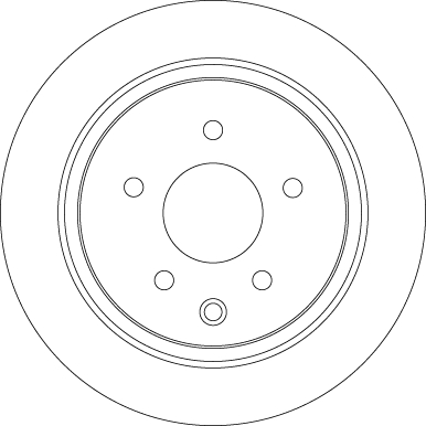 Гальмівний диск DF7369 TRW #1