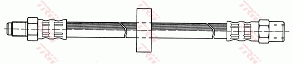 Тормозной шланг PHB261 TRW #1