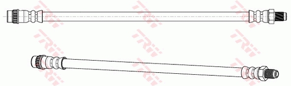 Тормозной шланг PHB407 TRW #1