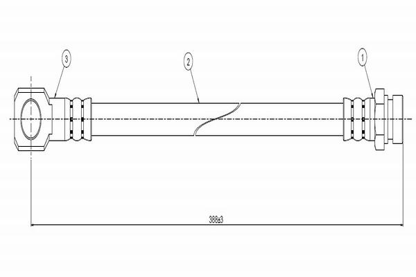 Тормозной шланг   C900 007A   CAVO