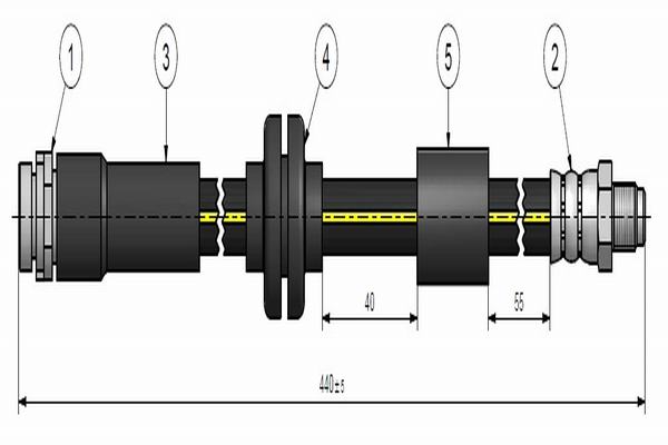 Тормозной шланг   C900 341A   CAVO