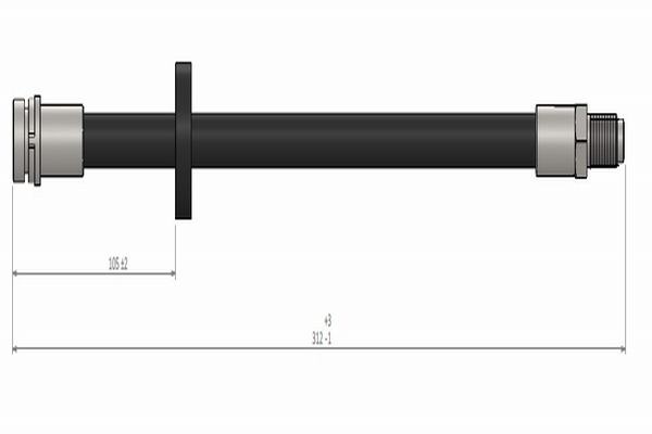 Тормозной шланг   C900 343A   CAVO