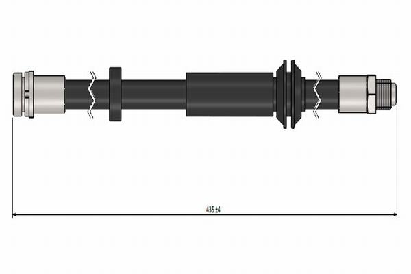 Гальмівний шланг   C900 739A   CAVO